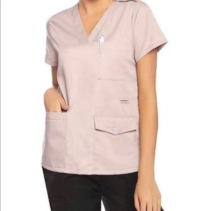 - Women's V-Neck Scrub Top -S - New.